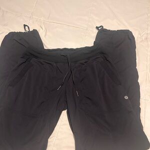 lululemon athletica black dance and studio pants